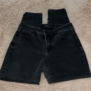 Style & Co. Women's Dark Gray Skinny Jeans